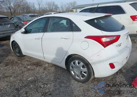 2017 Hyundai Elantra Gt z USA, uszkodzony, nr VIN KMHD35LH8HU375822